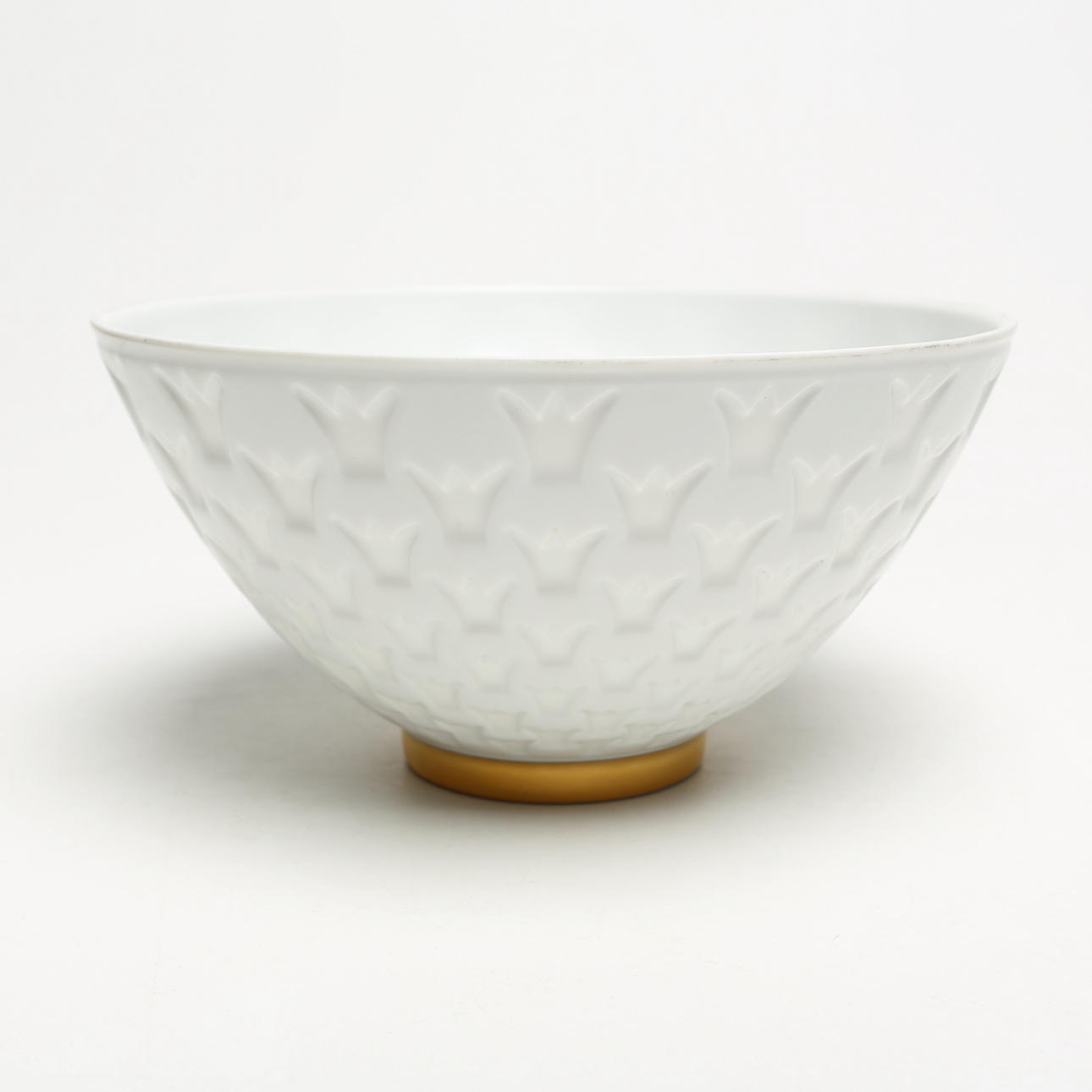 GUNNAR NYLUND. KRONSKÅL, porslin, Rörstrand.