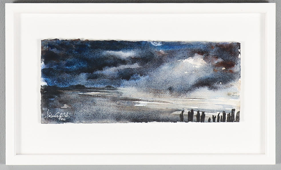 HÅKAN GIDEBRATT akvarell, signerad 2016.