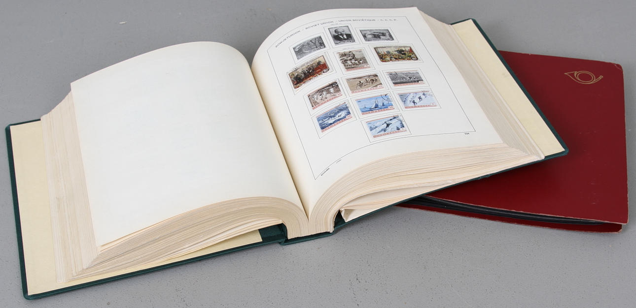 FRIMÄRKEN, 2 album, Ryssland.