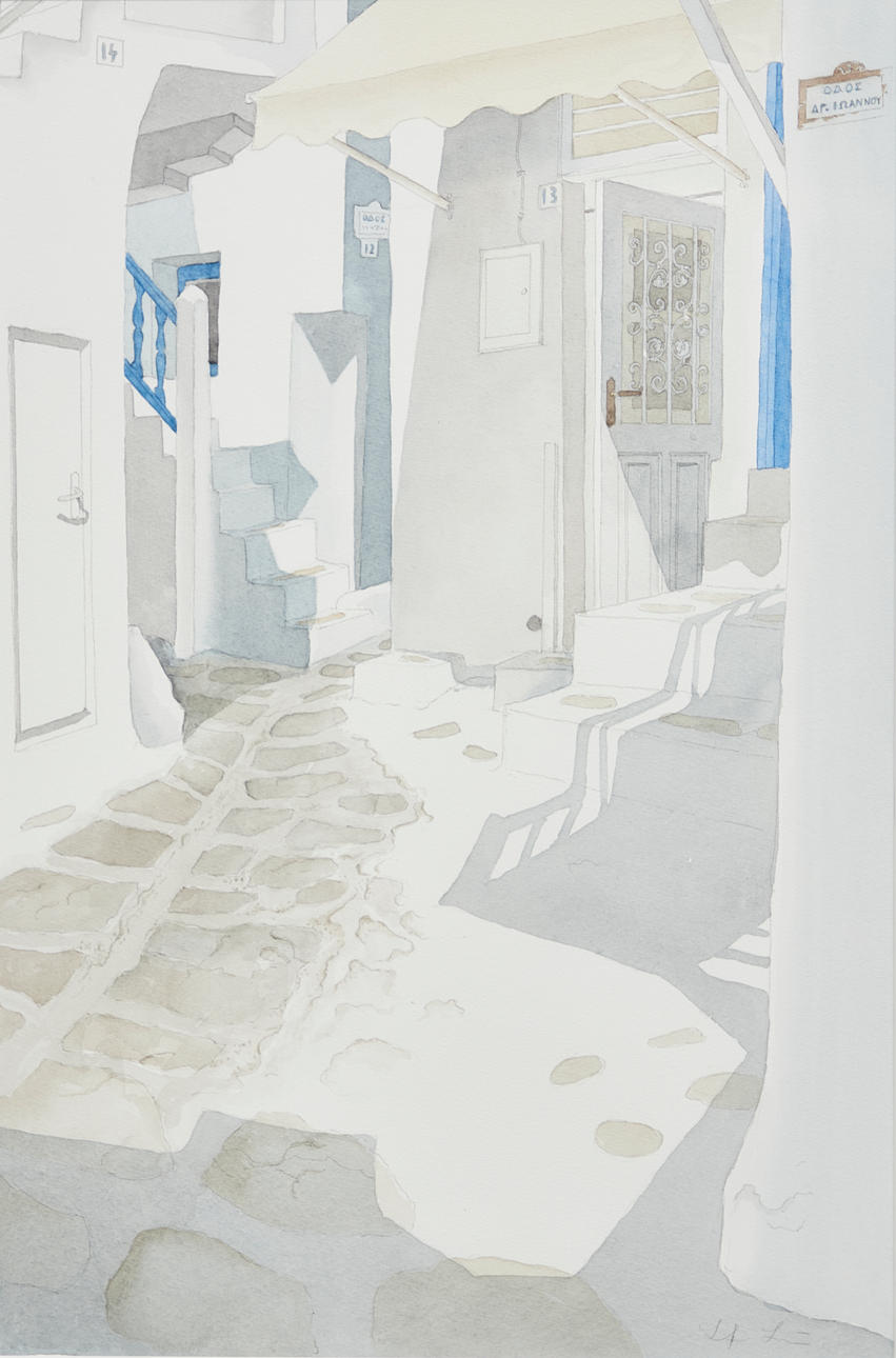 LOTHAR BRAUN (GEB. 1931). Straßenansicht.