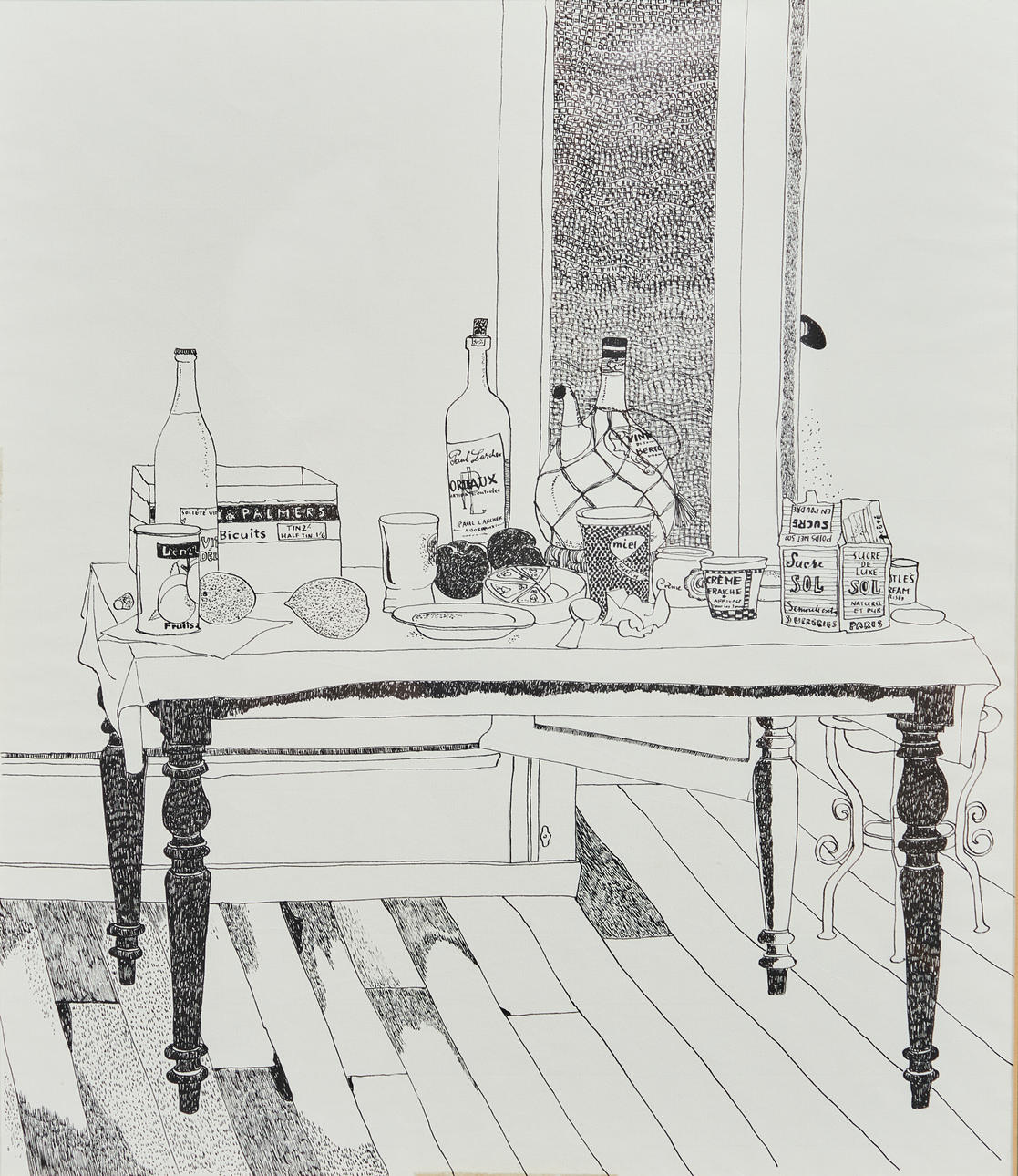 LOTHAR BRAUN (GEB. 1931). Tischstillleben.