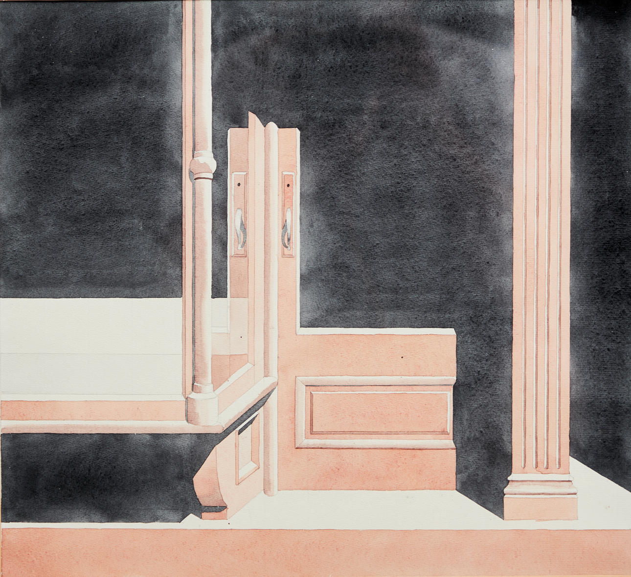 LOTHAR BRAUN (GEB. 1931). Das Schaufenster.