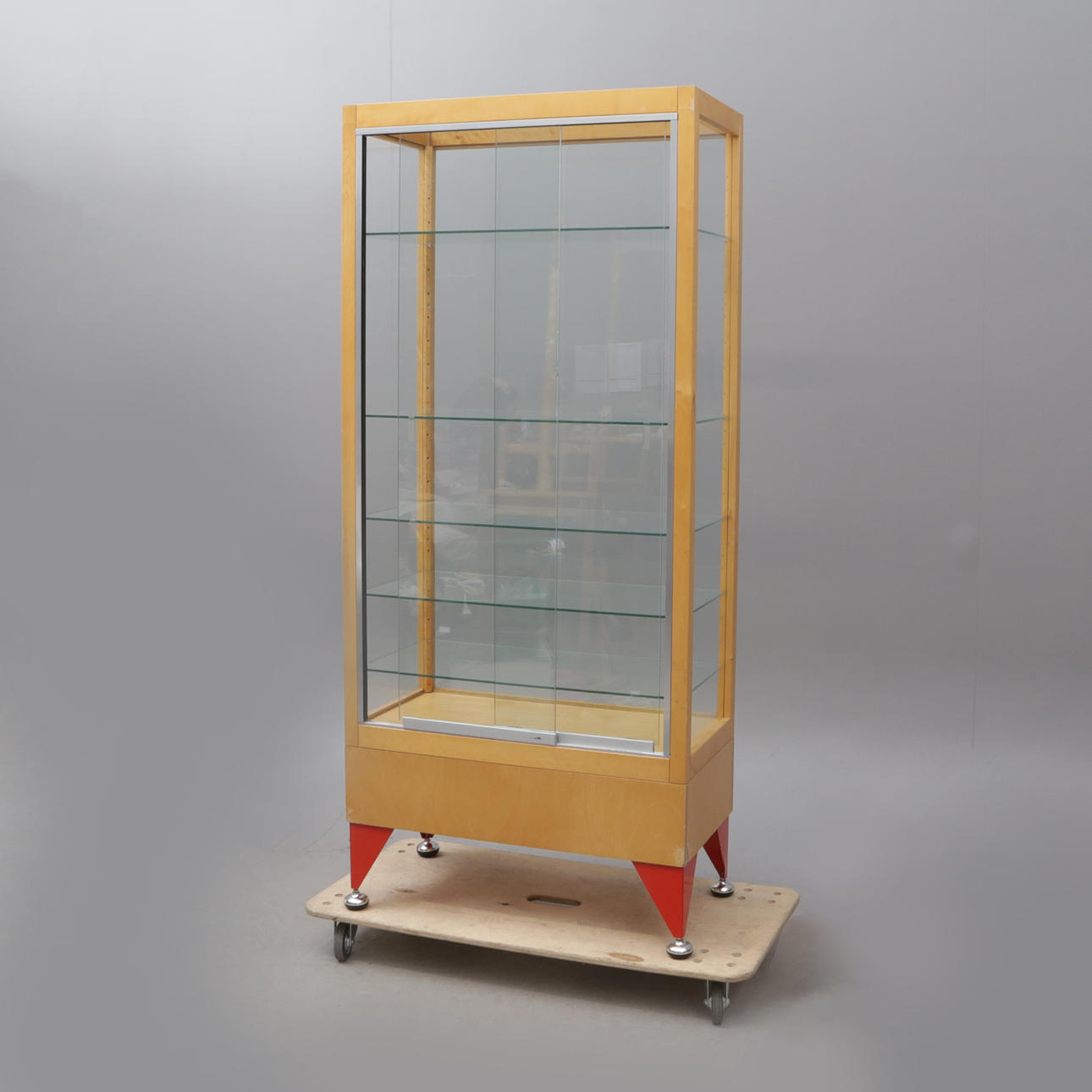 VITRINSKÅP, helglasat.