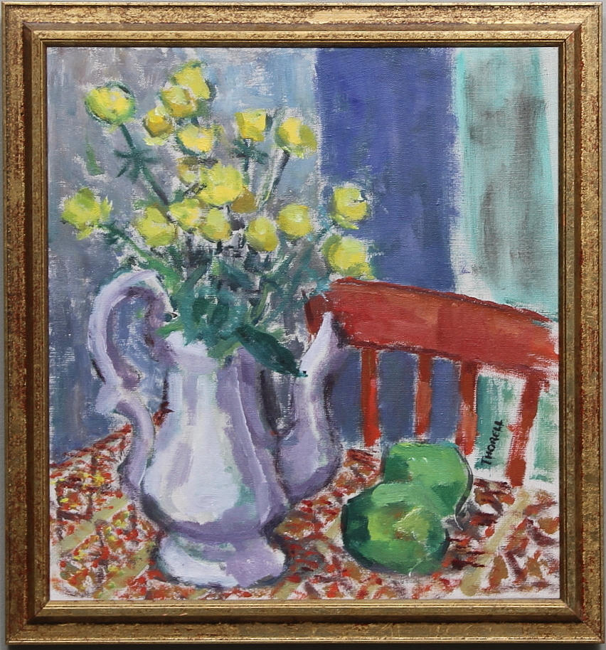 PÄR THORELL. Olja på duk, signerad.