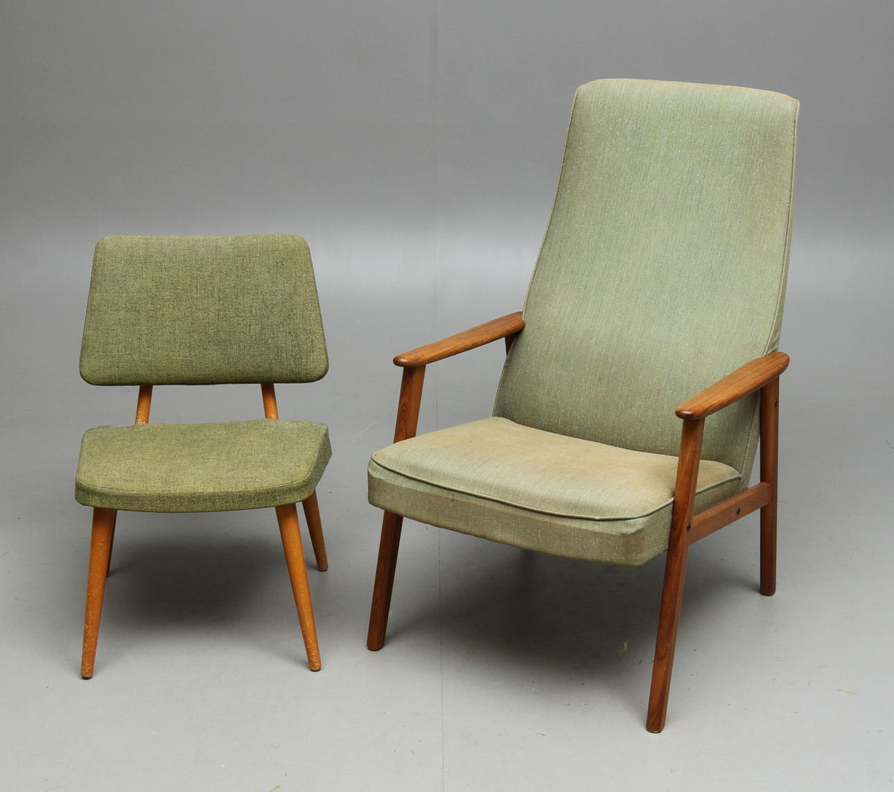 FÅTÖLJ och STOL, 1900-talets andra hälft.