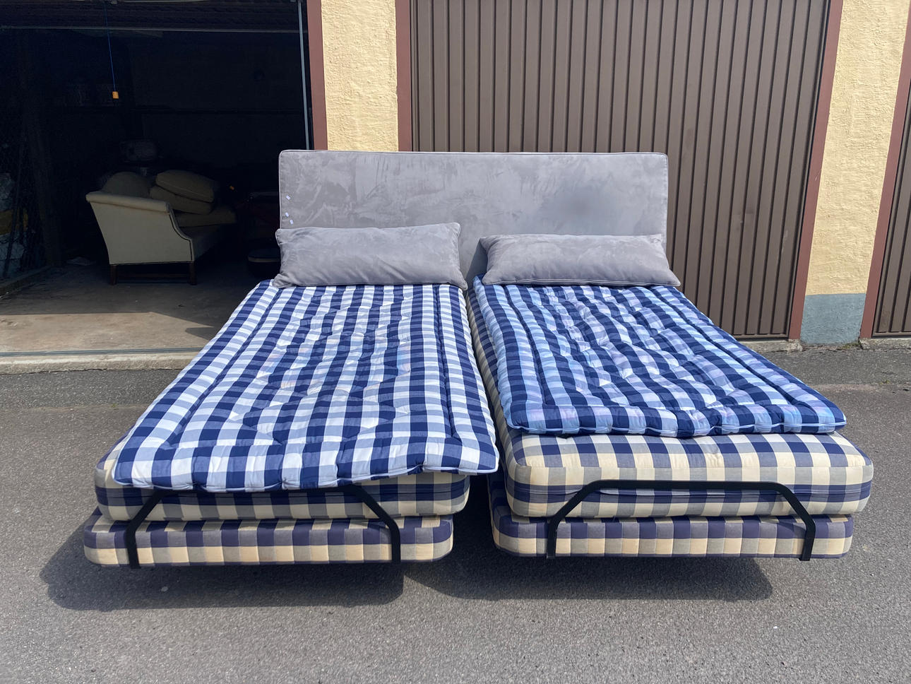 SÄNG, dubbel, Hästen, elektrisk.