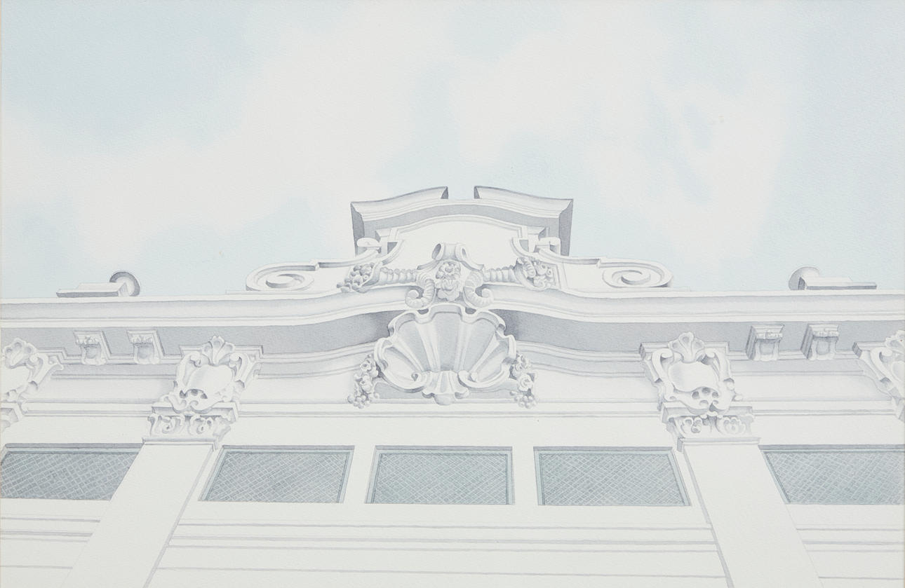 LOTHAR BRAUN (GEB. 1931). Barockfassade.