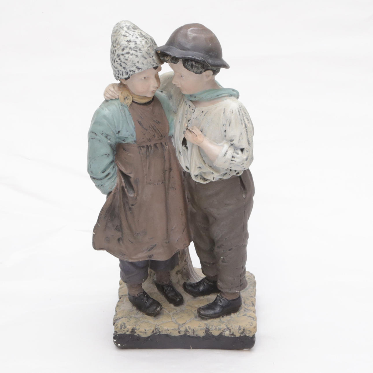 ESCULTURA, escayola, pintada.