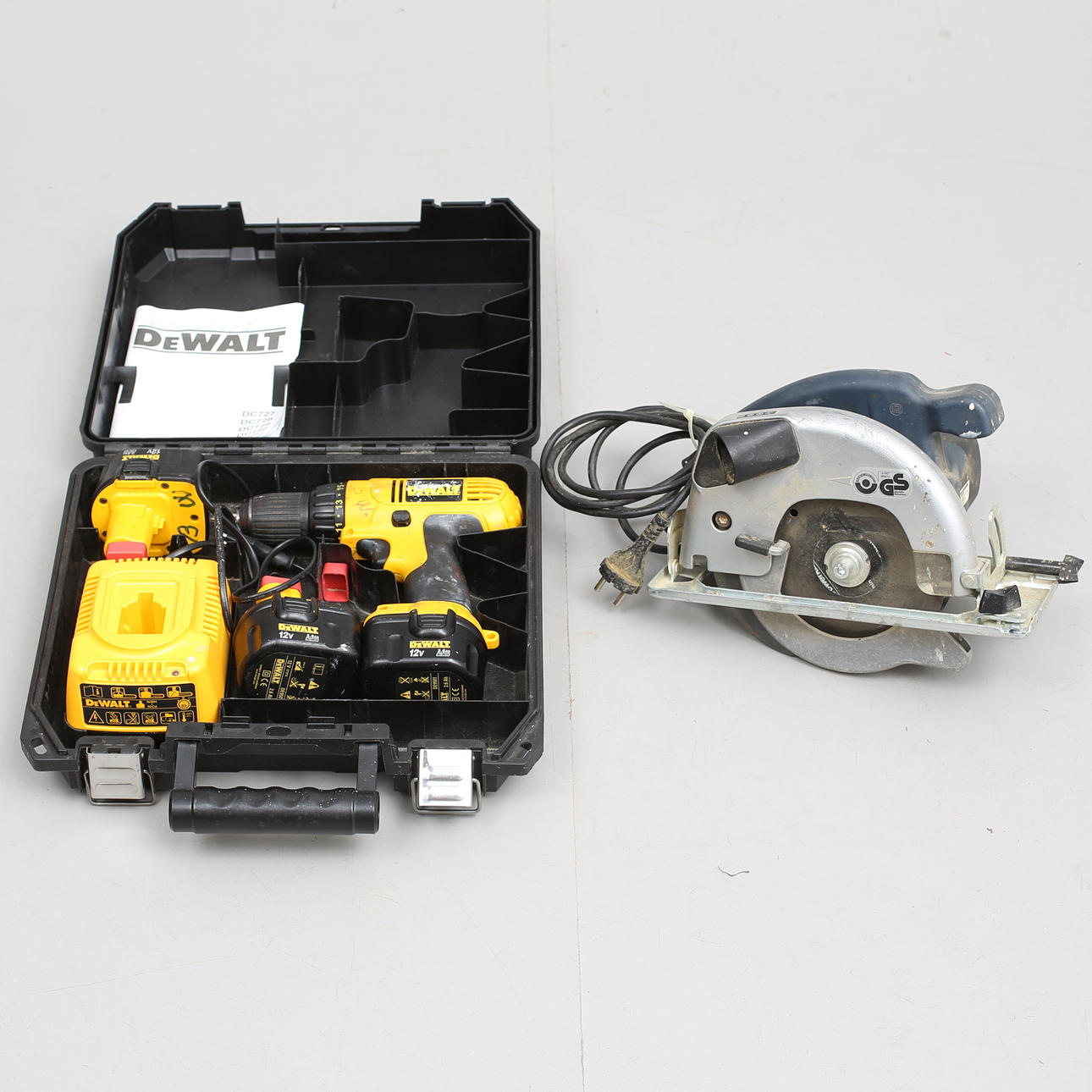 SKRUVDRAGARE, De Valt, samt CIRKELSÅG.