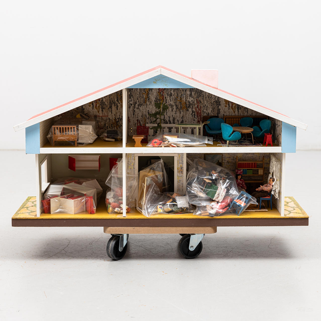 DOCKHUS, trä och plast, Brio, 1900-talets andra hälft.