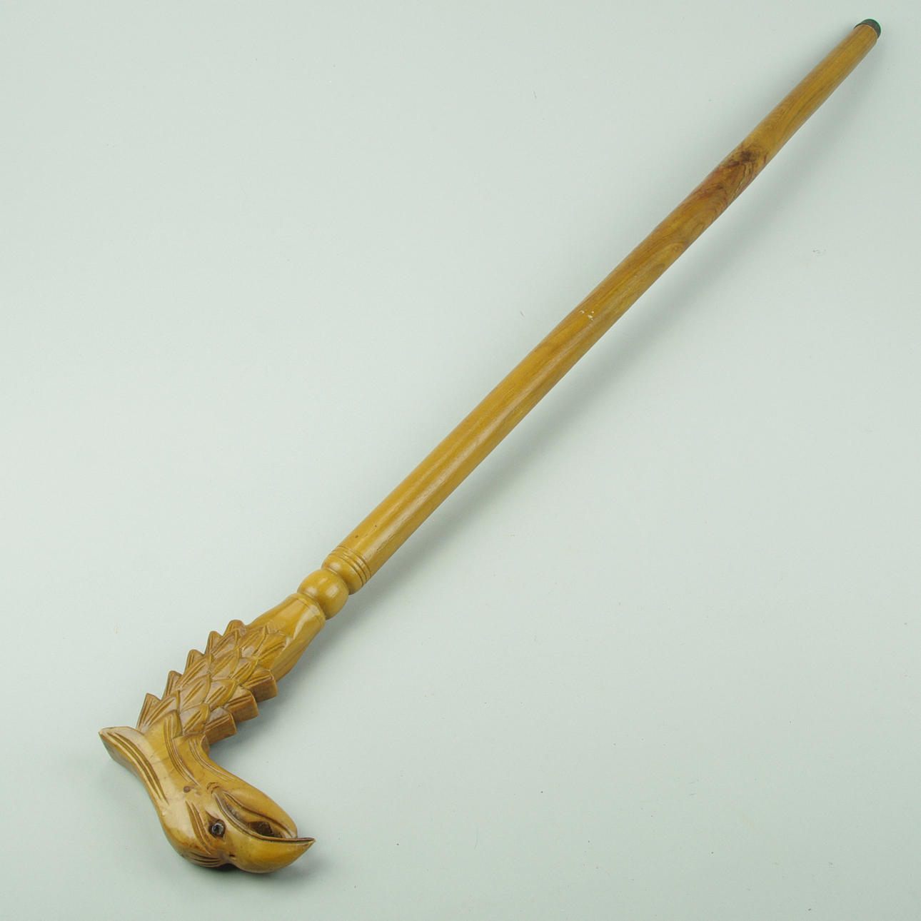 SPATSERKÄPP, snidat trä, samtida.