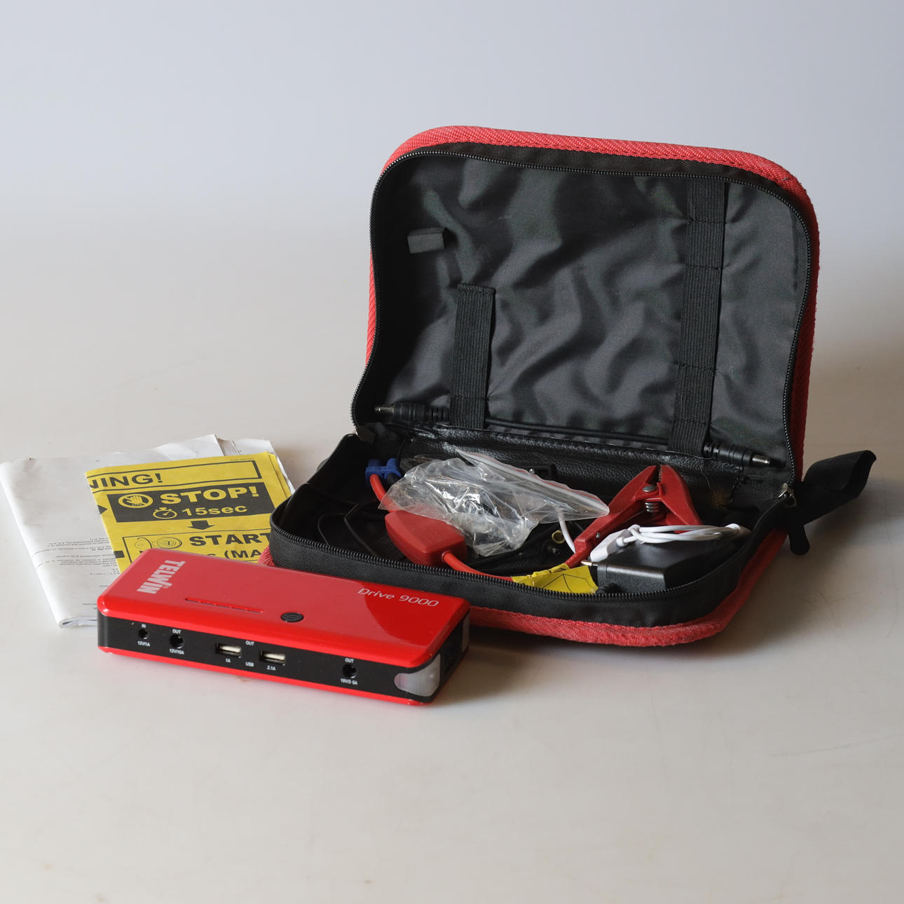 SÄHKÖINEN LISÄKÄYNNISTIN, Telwin Drive 9000, 12 V.