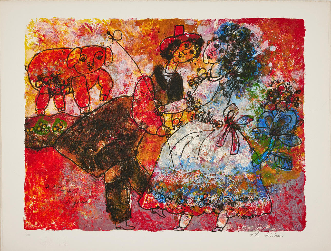 THEO TOBIASSE. From “A Hommage to Hans Christian Andersen”. Art