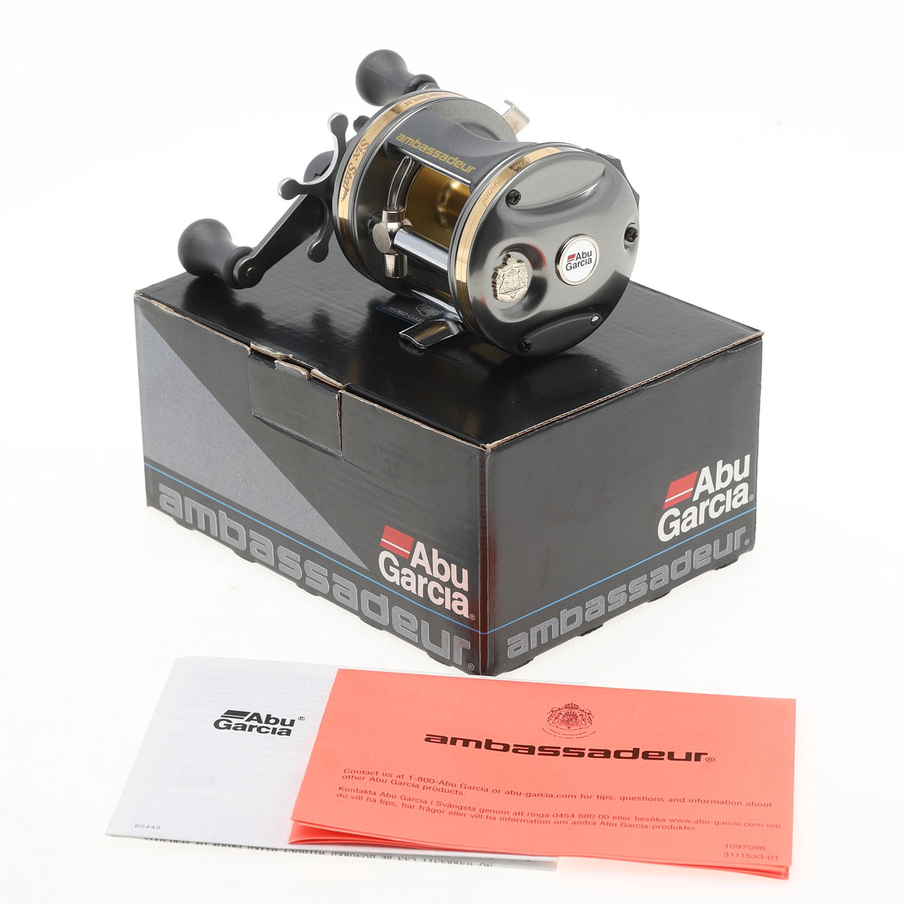 FISHING REEL, Abu Garcia Ambassadeur Six Star, contemporary