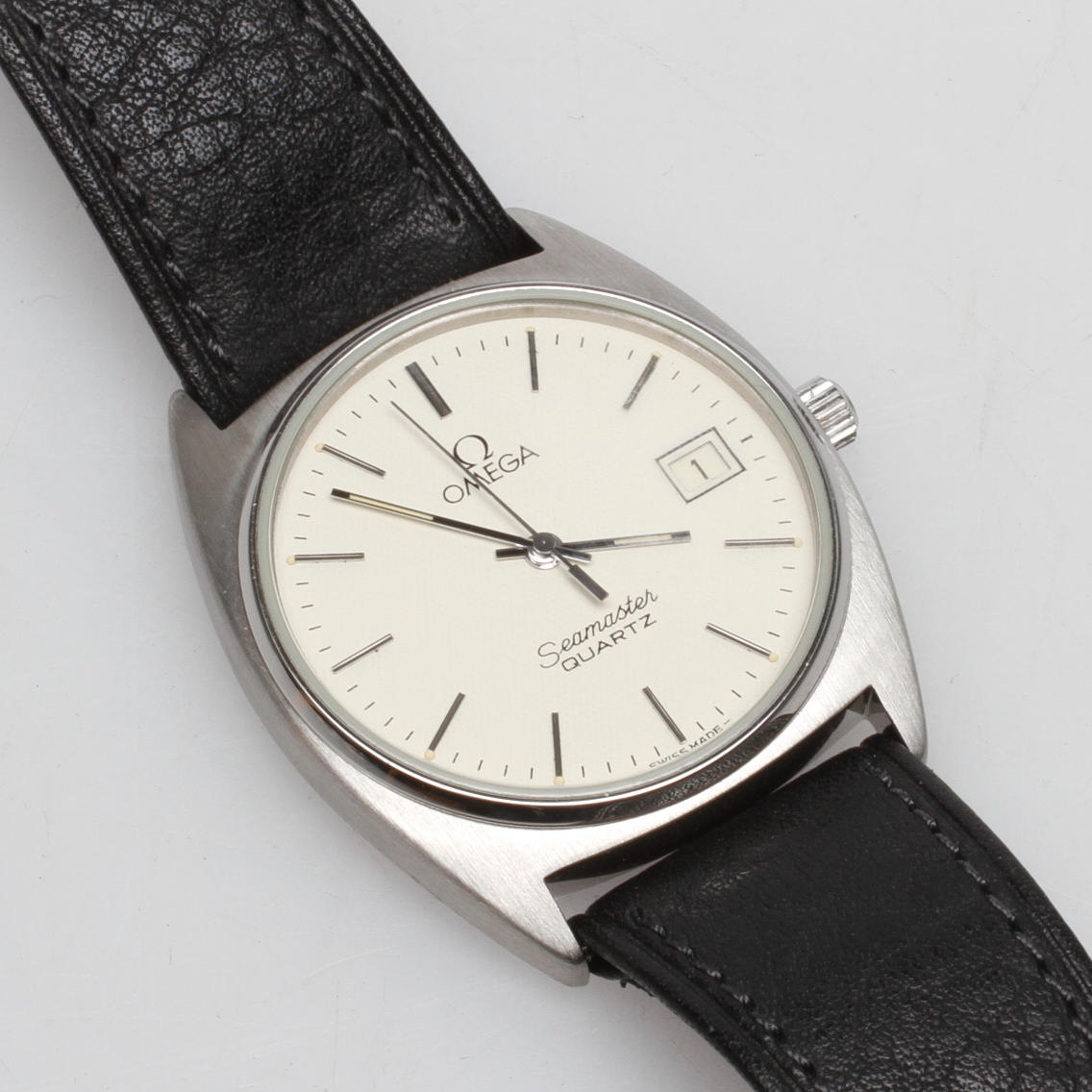 HERRARMBANDSUR, Omega Seamaster, New old stock.