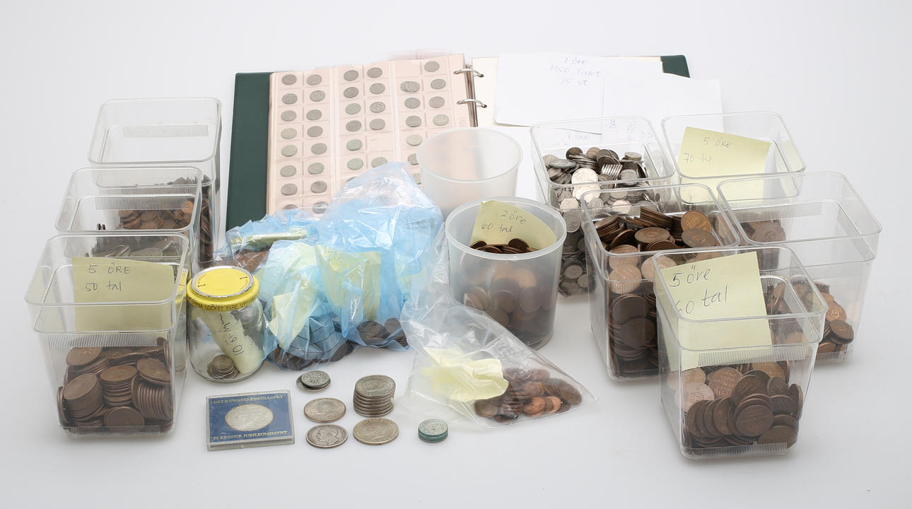 MYNTSAMLING, Sverige.