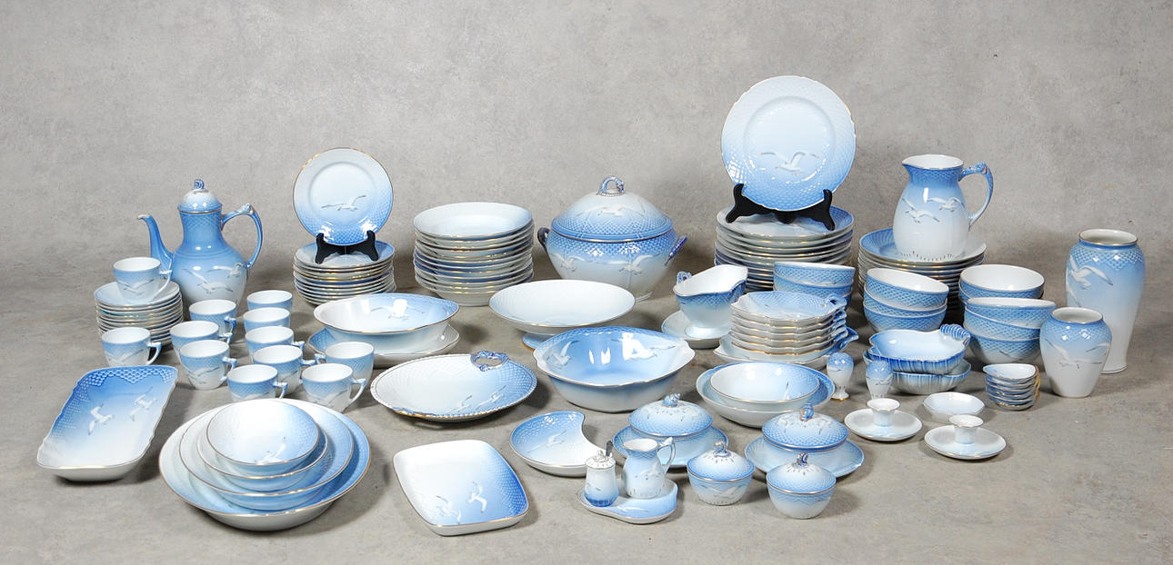 SERVIS, 131 delar " Måsen " Bing & Gröndahl.