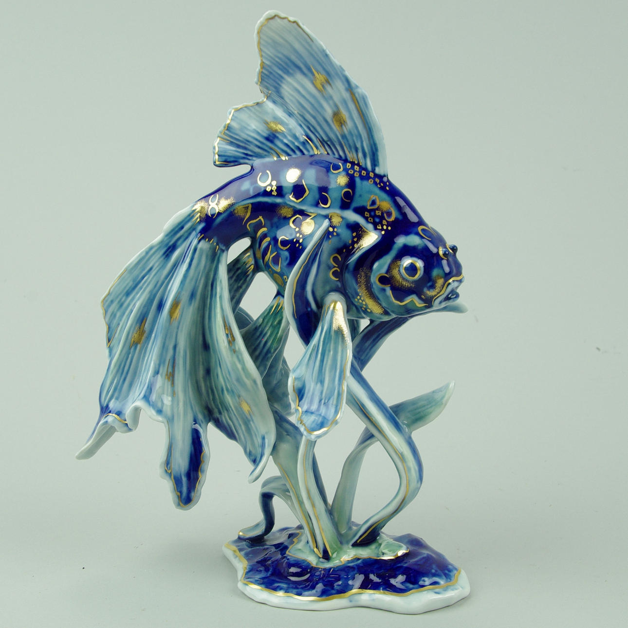 FIGURIN, porslin, fisk, Rosenthal.