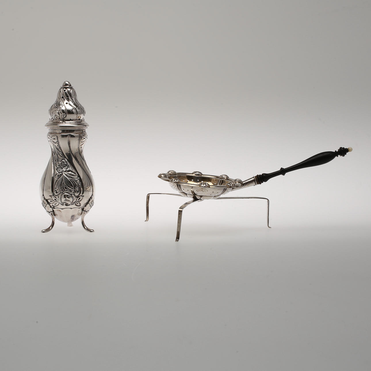 SOCKERRUSKA. TESIL 1800-tal. Silver.