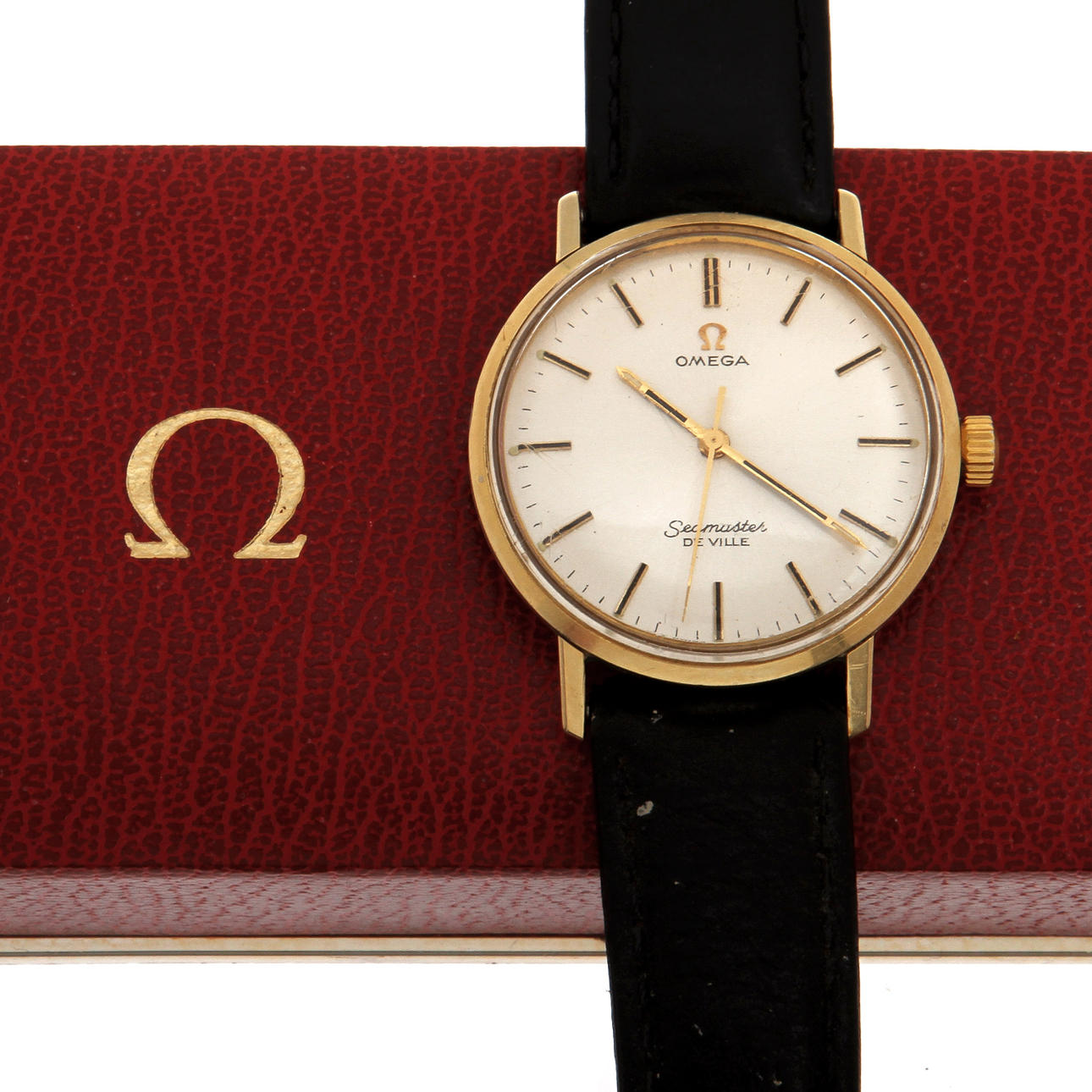 HERRARMBANDSUR, Omega Seamaster De Ville.