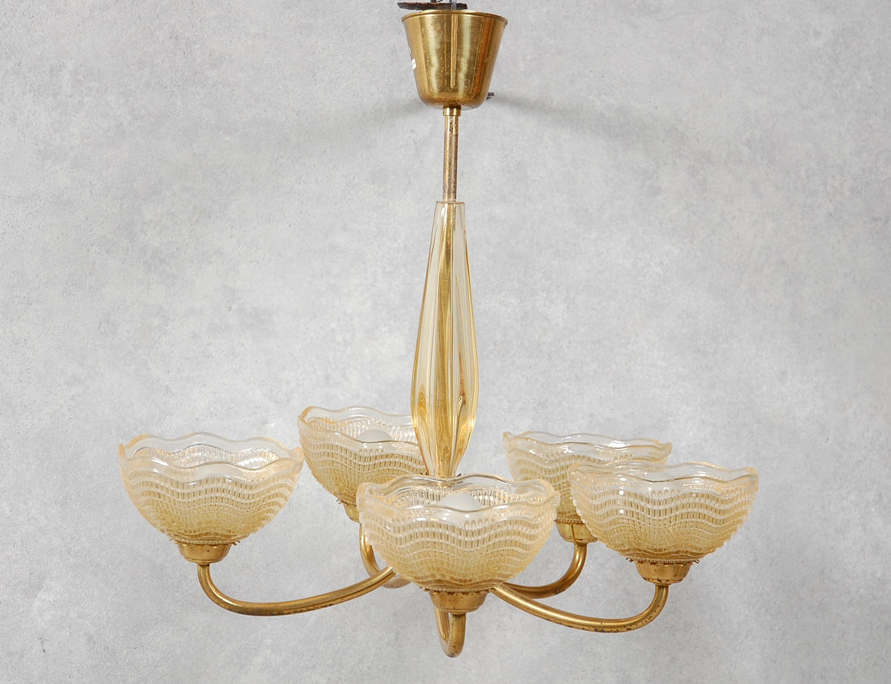 TAKLAMPA, Carl Fagerlund, Orrefors.