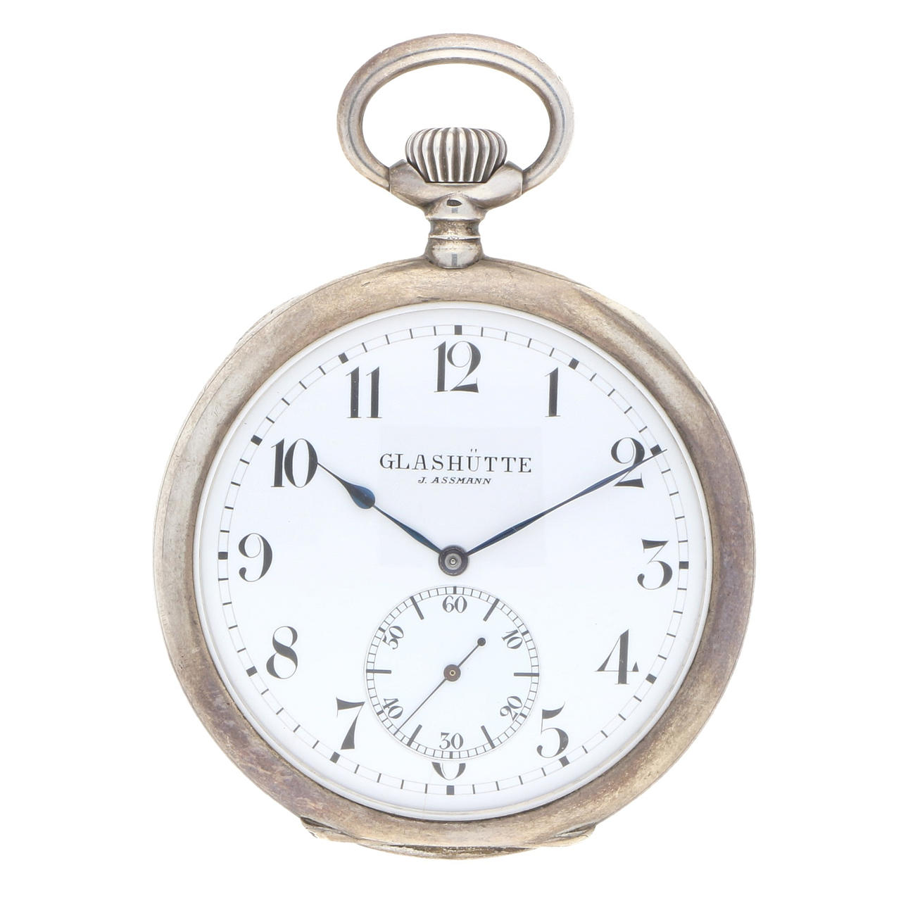 GLASHUETTE SILVER FICKUR ”ASSMANN”.