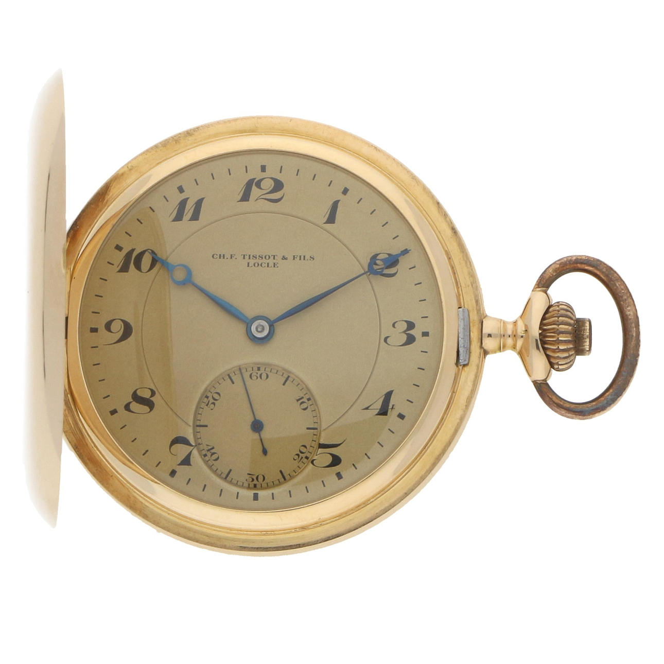 TISSOT GULD FICKUR 585/-.