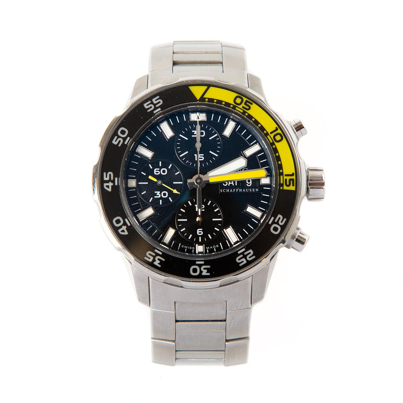 IWC, wristwatch, Aquatimer, steel, 2012.