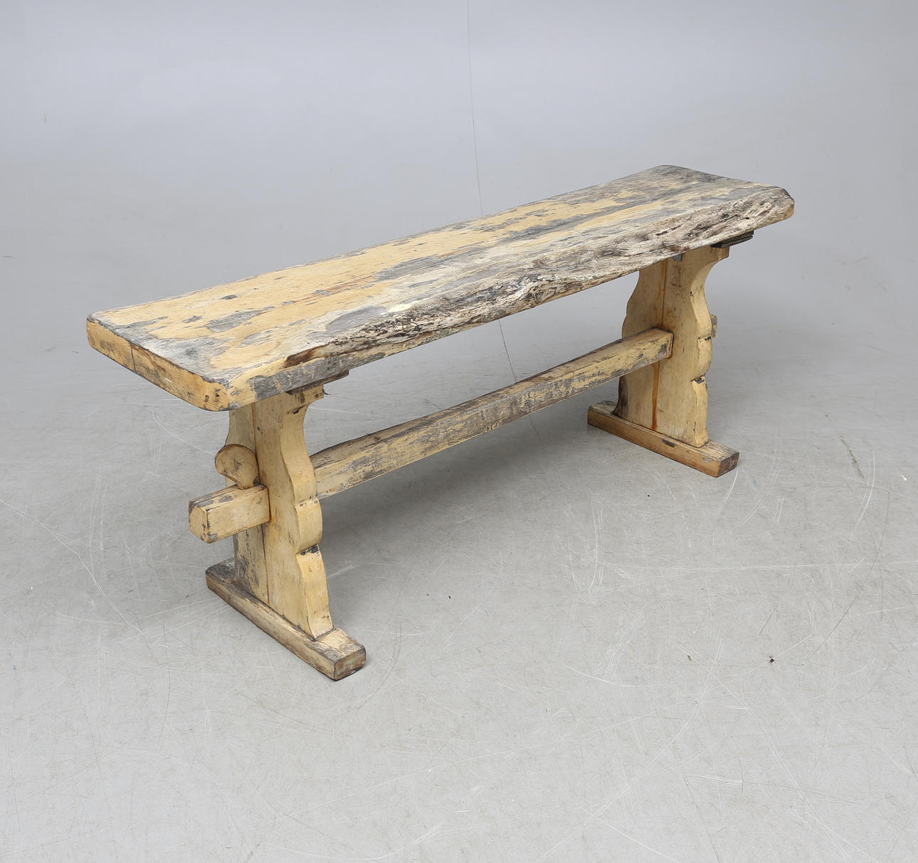 TRÄDGÅRDSBÄNK, björk, 1900-tal.