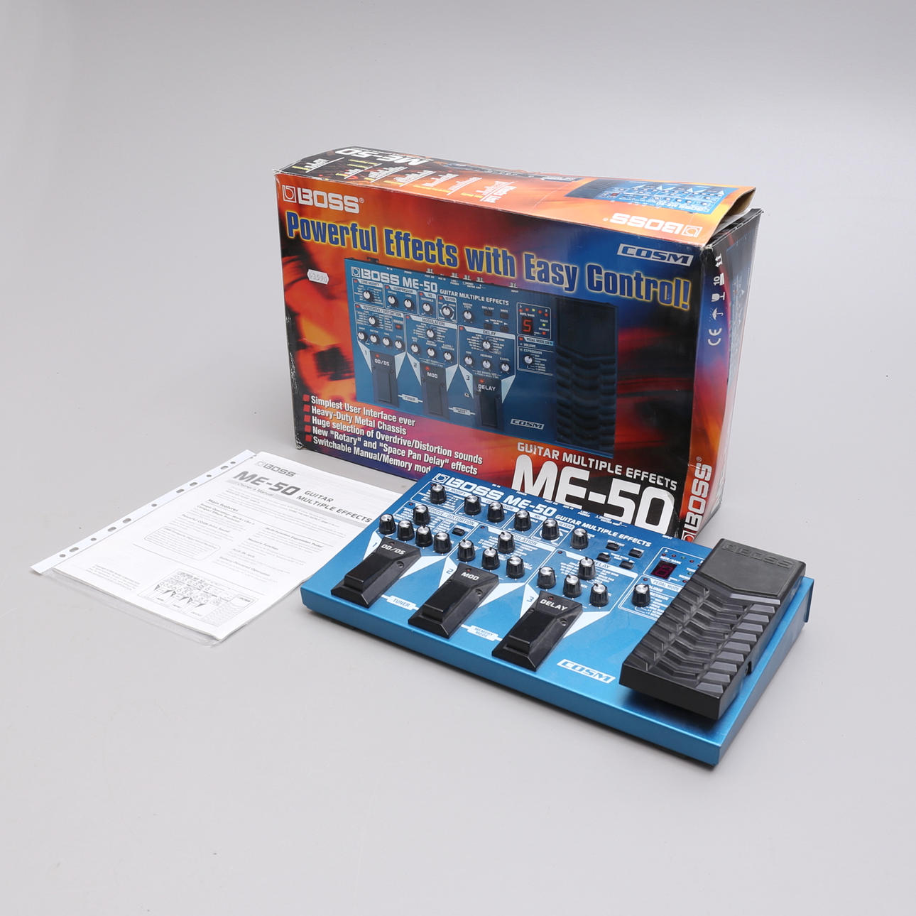 EFFECTS PEDAL, Boss ME-50.