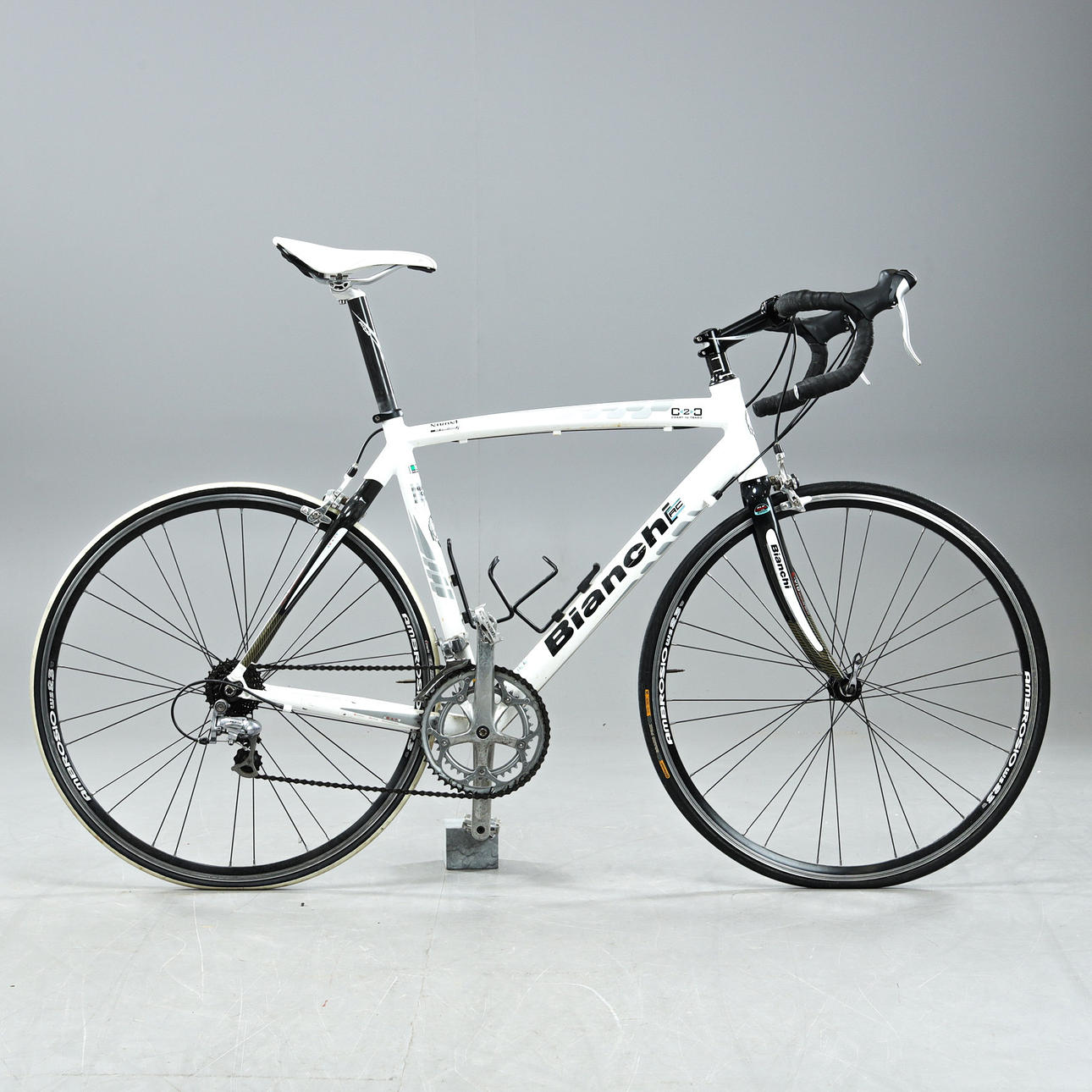 RACERCYKEL. Bianchi Via Nirone 7, hvid.