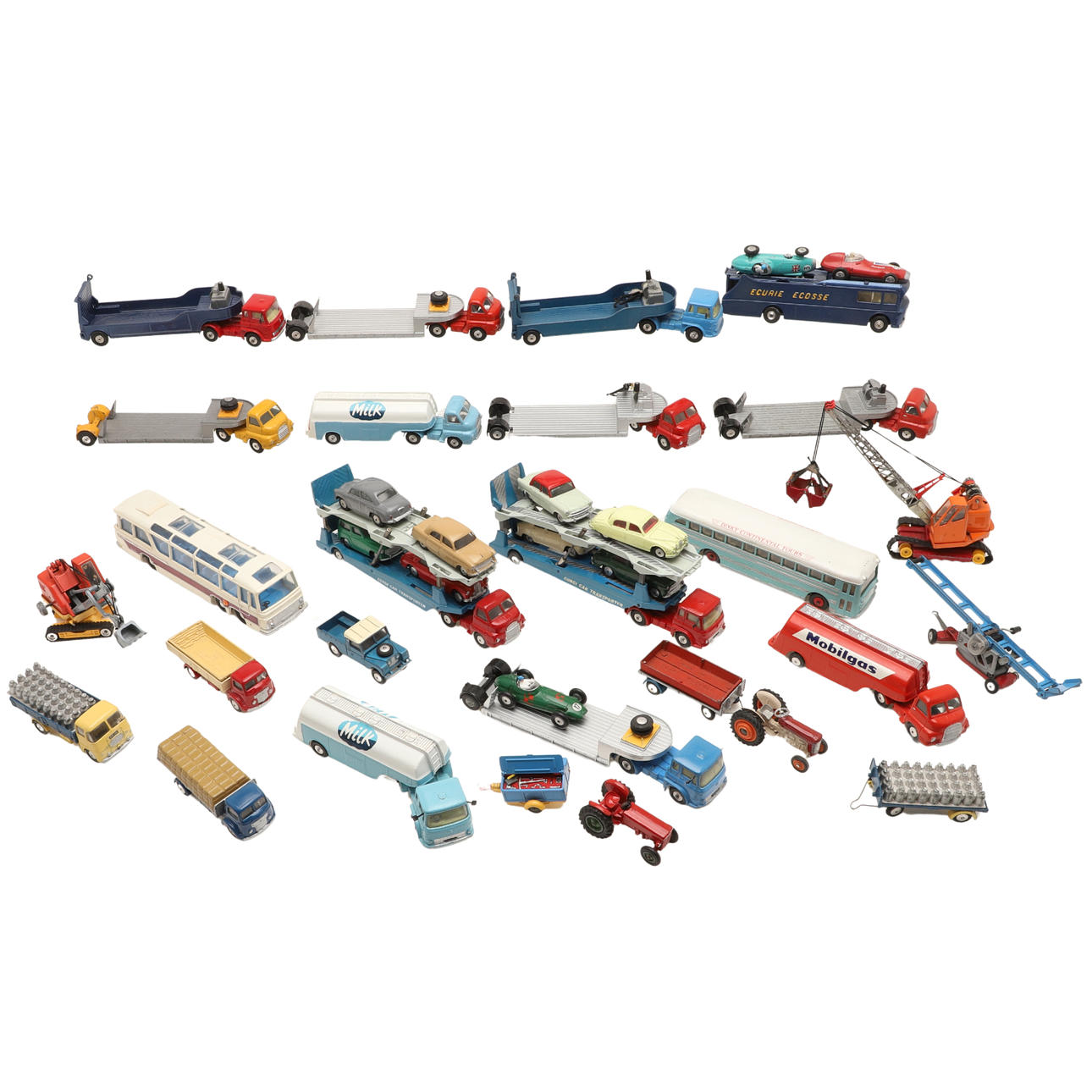 CORGI-SPIELZEUG EINSCHLIESSLICH AUTOTRANSPORTER.