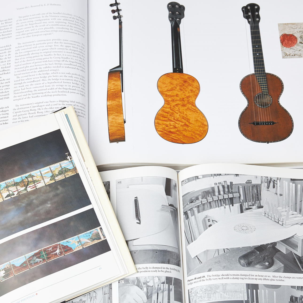 LITERATURE ON MUSICAL INSTRUMENTS, 21 dlr., facts and history of ...