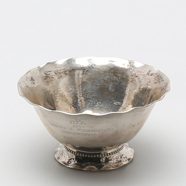 SKÅL, silver. CG Hallberg 1930. 167 g.