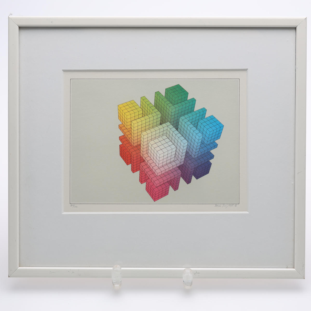 BECK & JUNG, LITHOGRAPHY, signed and numbered.