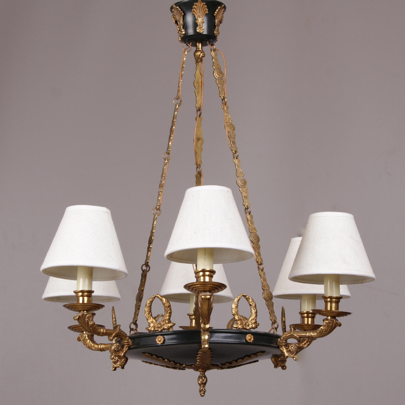 TAKARMATUR, plåt och mässing, empirstil, 1900-tal.