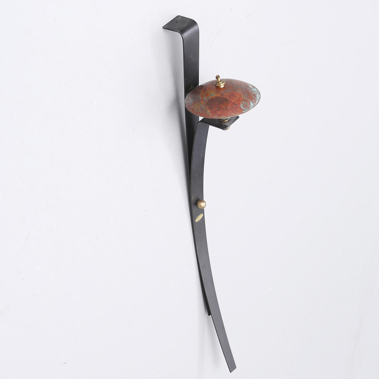 WALL OIL LAMP, metal, Two-faces, contemporary.