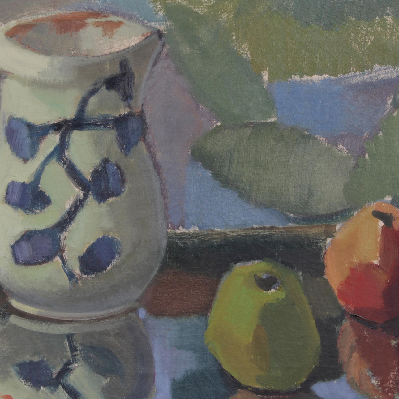 BENGT CRANTZ. Olja på duk, stilleben, signerad.