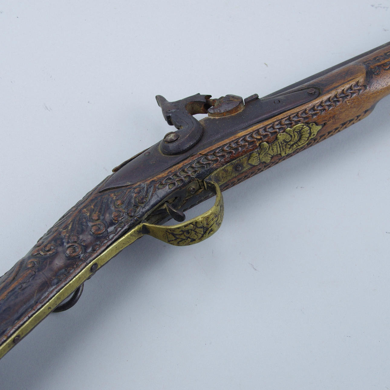 SLAGLÅSGEVÄR, Marocko, 1800-tal.