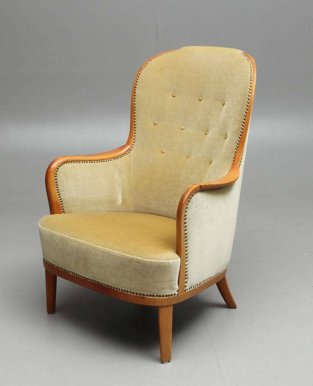 FÅTÖLJ, "Advokaten" Carl Malmsten.