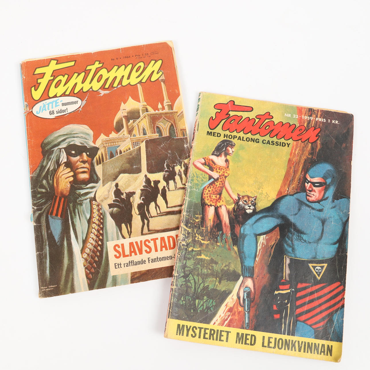 PHANTOMEN, 2 pieces, 1959 & 1964.