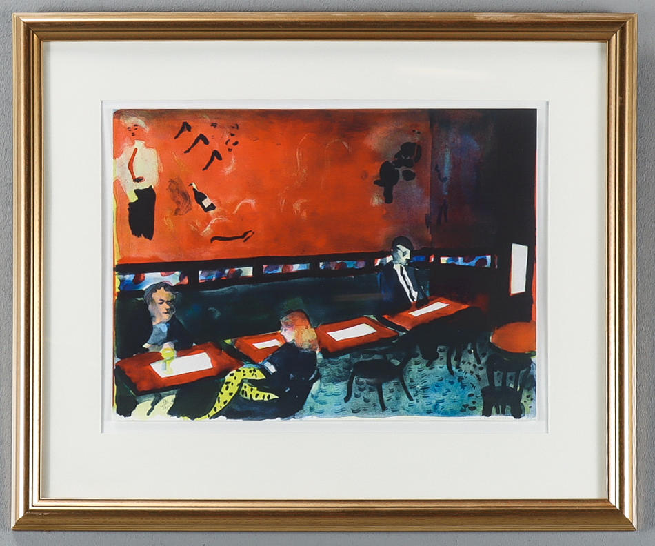 PETER DAHL. Kroginteriör: KB.