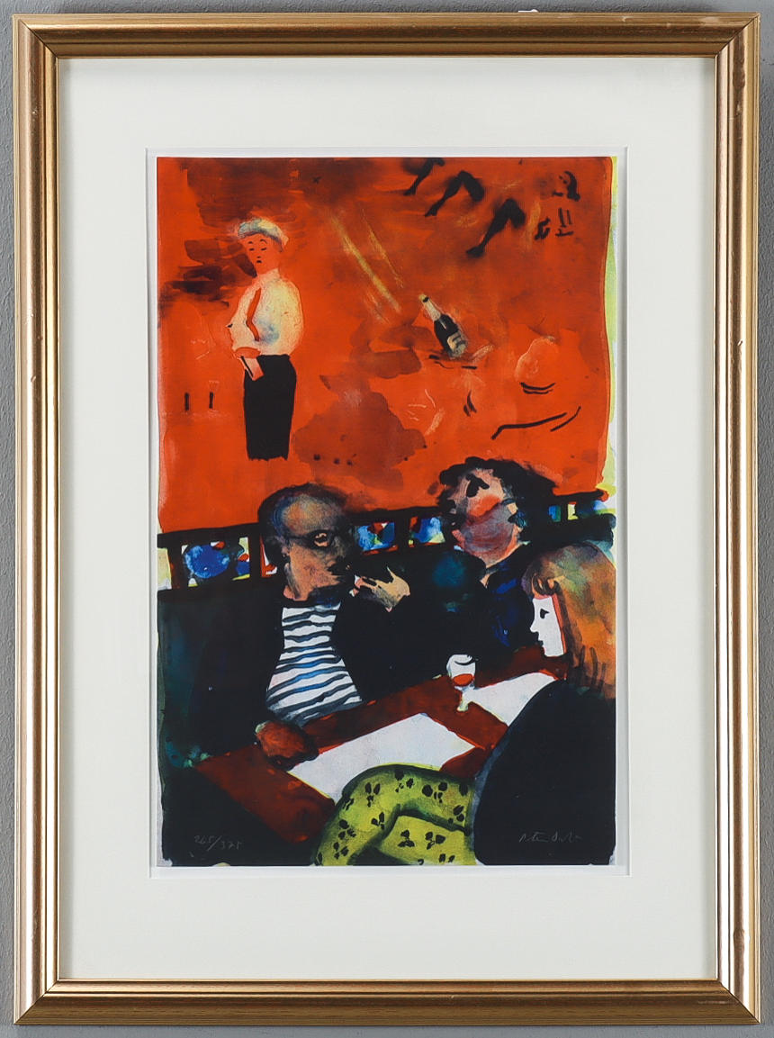 PETER DAHL. Kroginteriör: KB.