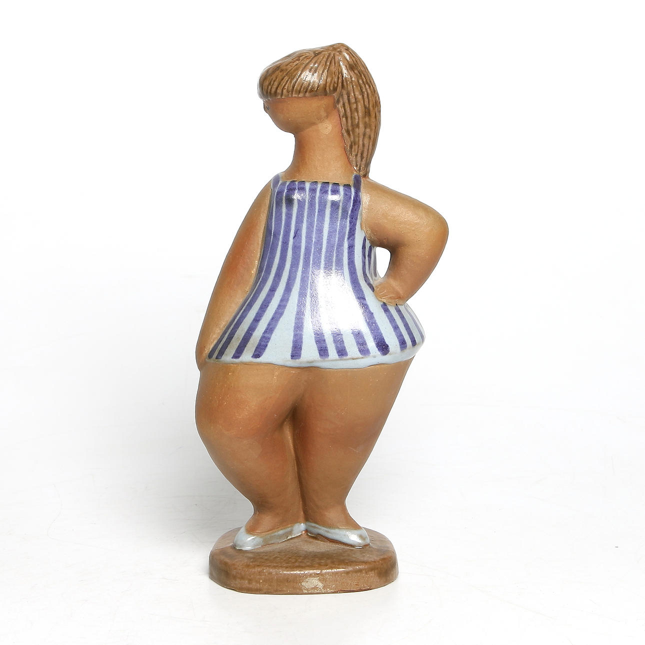 FIGUR, Steinzeug, "Dora", ABC-Mädchen, Lisa Larson, Gustavsberg.