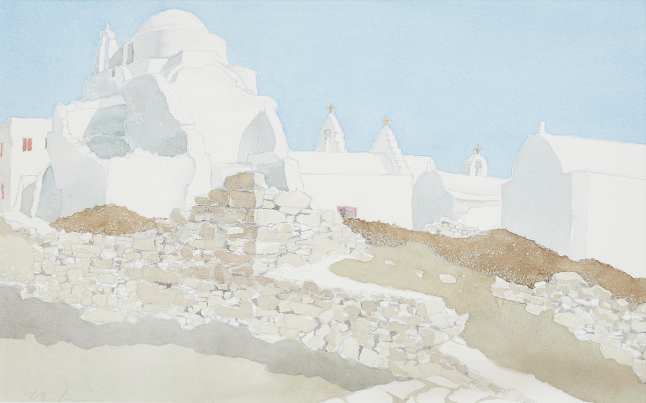 LOTHAR BRAUN (GEB. 1931). Mykonos.
