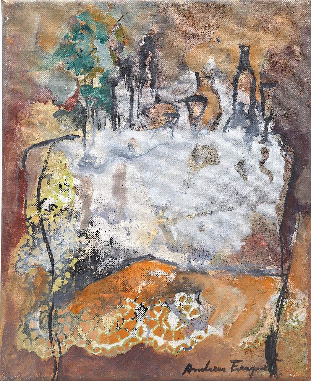 JORDI ANDREU FRESQUET. Bodegón.