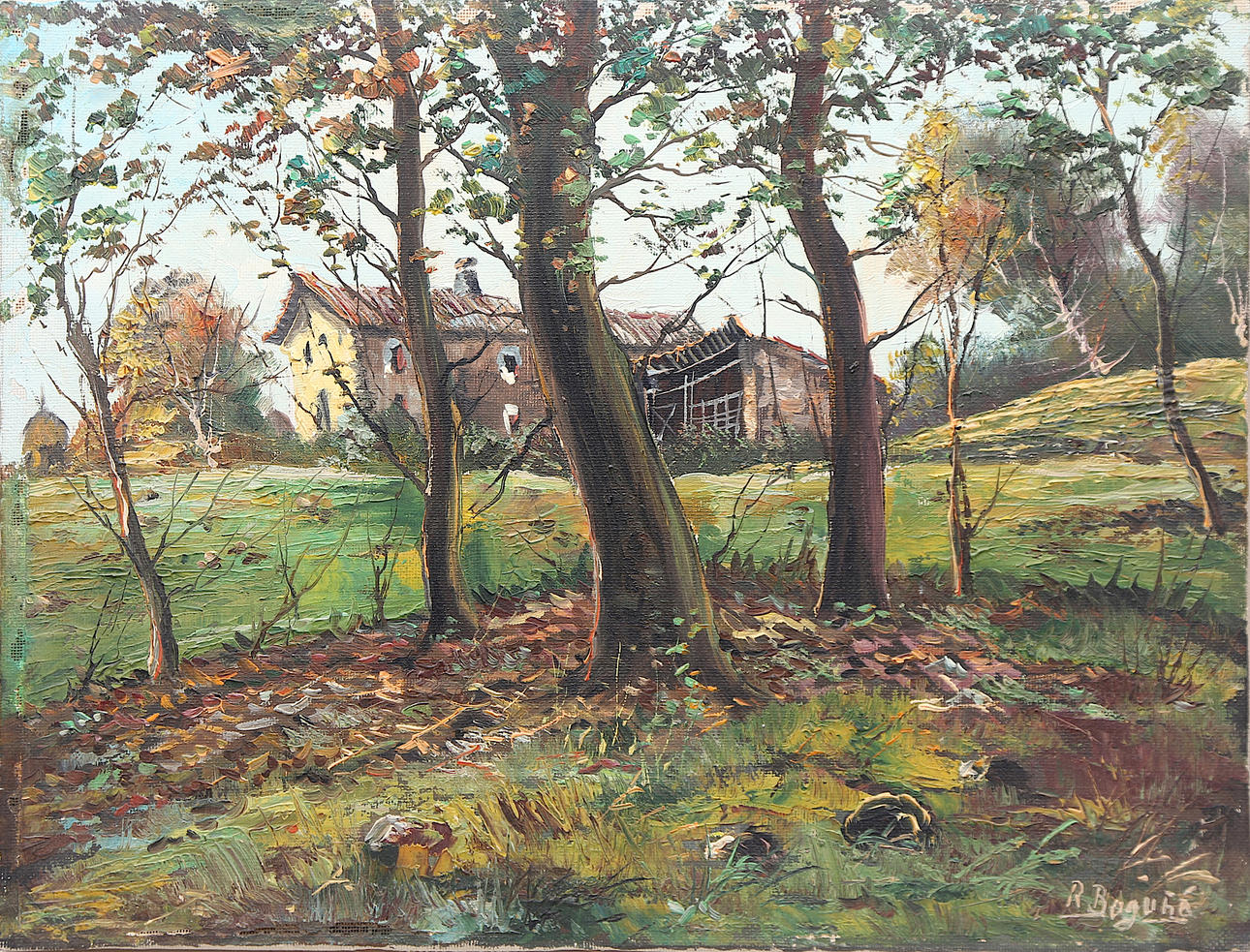 ROBERT BOGUÑÀ. "Masia de la Garrotxa".