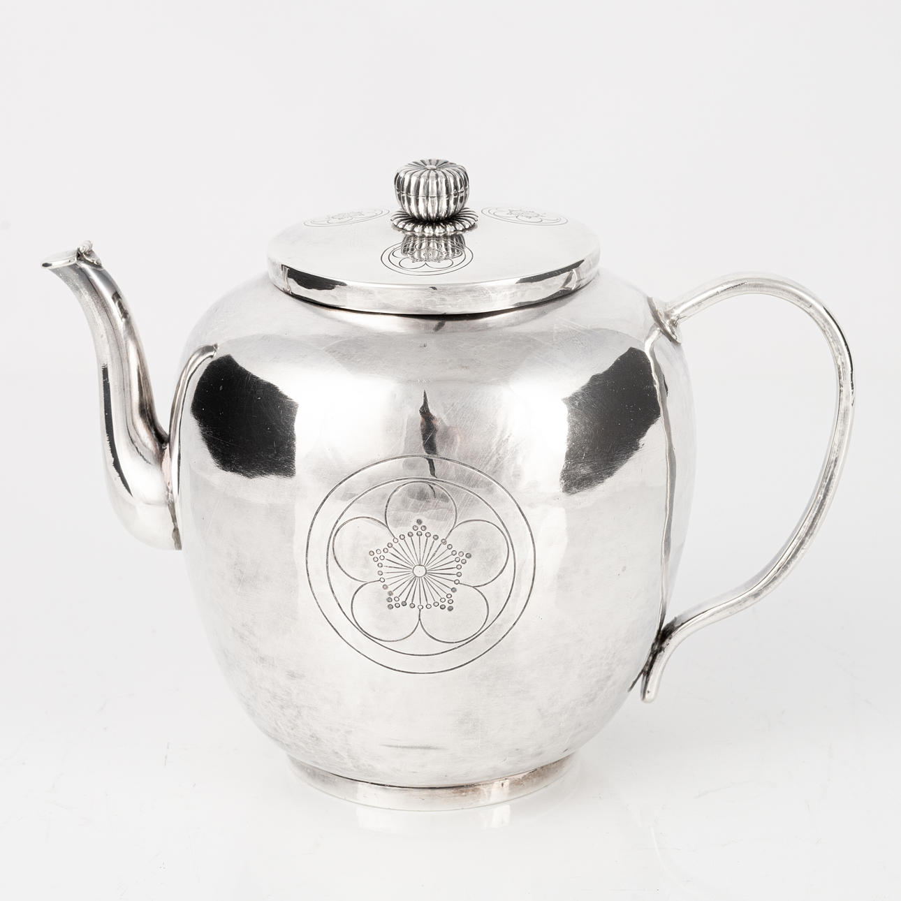 KANNE, sølv, formentlig Japan, 20. årh.