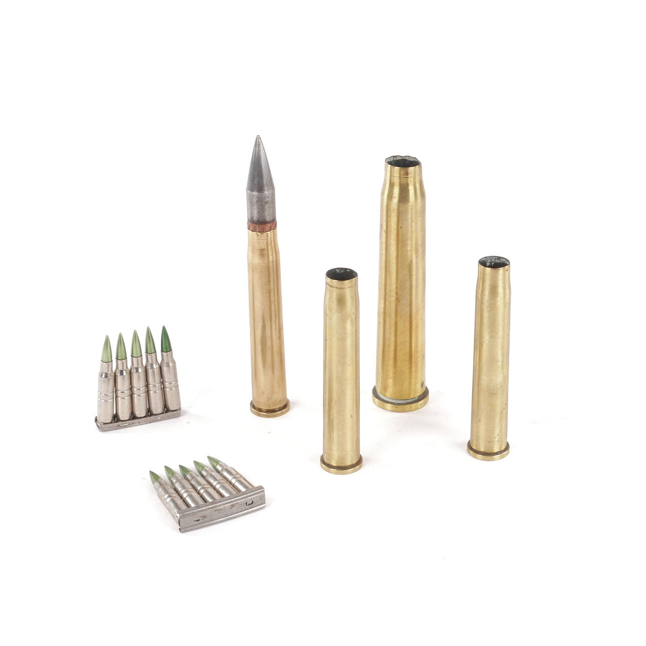 PATRONER OCH SKOTT LADDBLIND, 6 stycken.