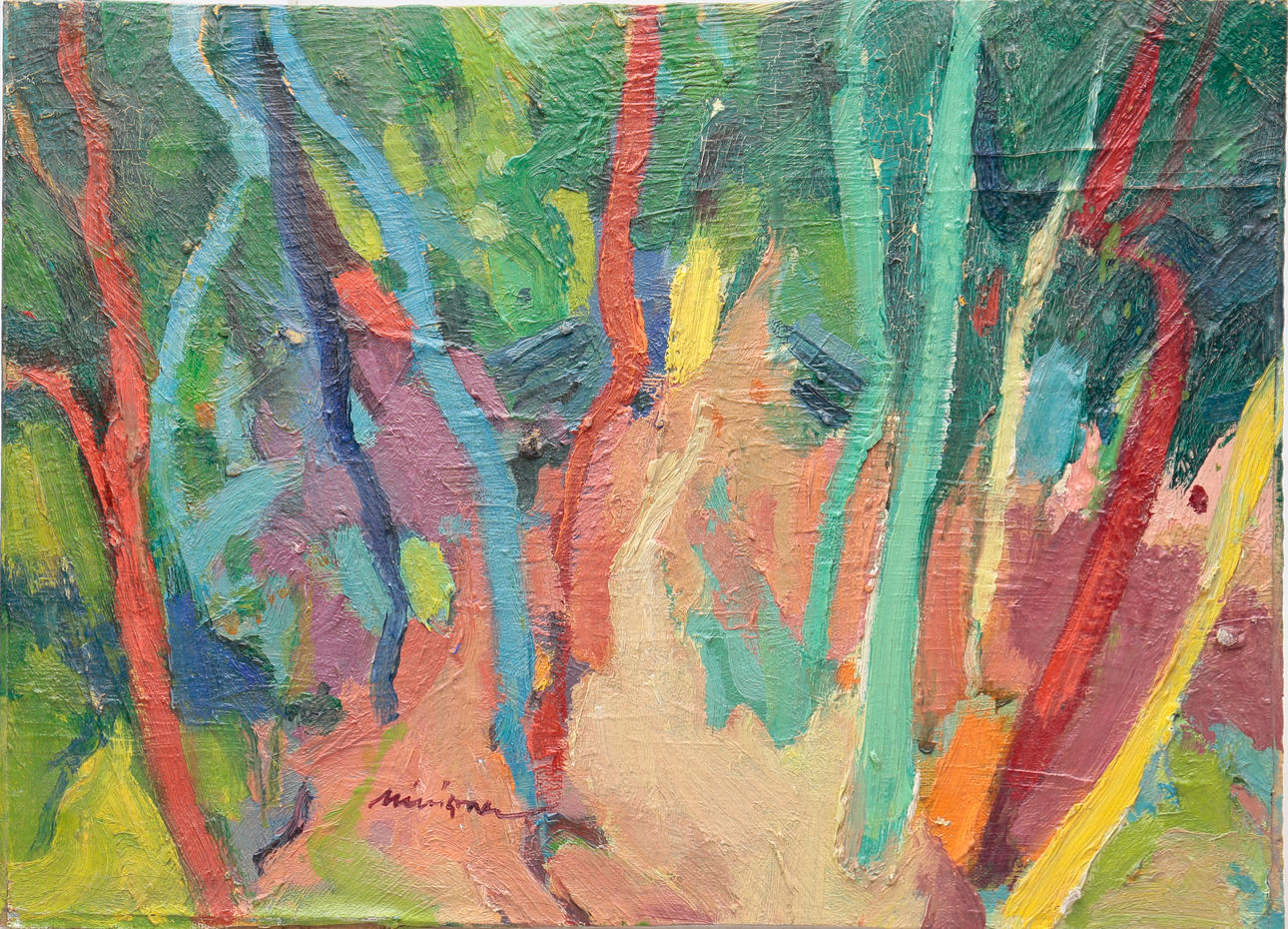 JOSEP MINISTRAL. Árboles.